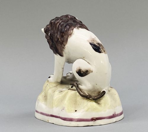 fig 6. c. 1780 Rare Niderviller French Faience Lion 'Count Custine Period' 18th-Century
