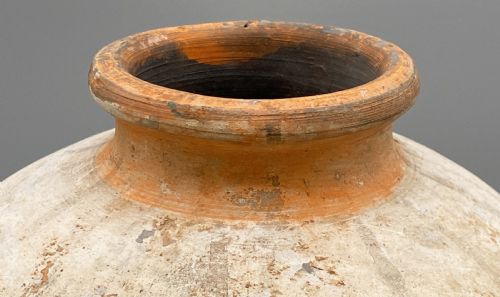CIRCA 8THCENTURY AD CHINESE TANG DYNASTY POTTERY VASE WITH STAND COVER - ADDITIONAL PHOTO 11