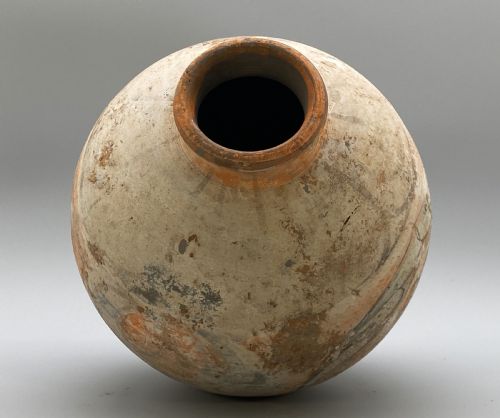 CIRCA 8THCENTURY AD CHINESE TANG DYNASTY POTTERY VASE WITH STAND COVER - ADDITIONAL PHOTO 20