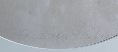 RARE 19THC DOUBLE PORTRAIT ENGRAVING 'CALMADY CHILDREN' AFTER SIR THOMAS LAWRENCE 17691830 - ADDITIONAL PHOTO 7