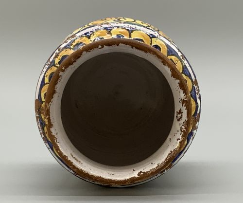 LARGE ITALIAN MAJOLICA ALBARELLO PHARMACY WET DRUG JAR 18TH19THCENTURY FAIENCE - ADDITIONAL PHOTO 11