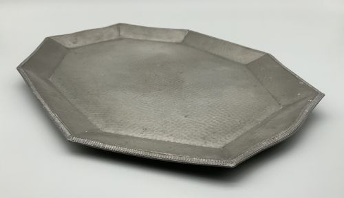 ARTDECO PEWTER TEA COFFEE POT TRAY JUG SUGAR BOWL BY ARMADA PEWTER 1930 - ADDITIONAL PHOTO 12