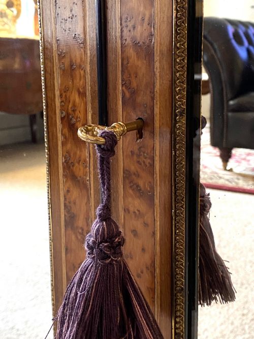 EXCEPTIONAL BURR YEW MIRRORBACK SIDEBOARD AESTHETIC MOVEMENT 19THCENTURY STUNNING PIECE - ADDITIONAL PHOTO 12