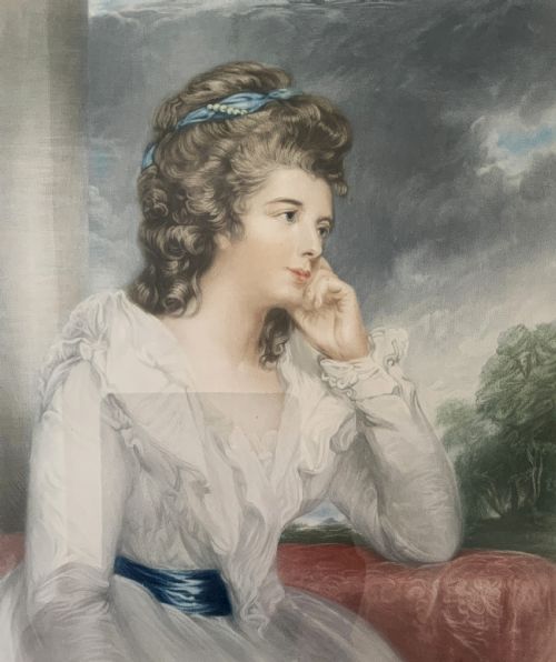 PORTRAIT OF A LADY SIGNED ARTIST PROOF MEZZOTINT ENGRAVING BY SYDNEY WILSON 1911 - ADDITIONAL PHOTO 1