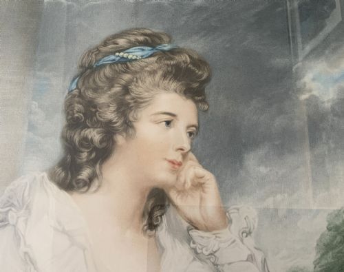 PORTRAIT OF A LADY SIGNED ARTIST PROOF MEZZOTINT ENGRAVING BY SYDNEY WILSON 1911 - ADDITIONAL PHOTO 4