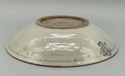 LARGE CHINESE MING DYNASTY SWATOW WARE PORCELAIN CHARGER DISH C 1640 AD - ADDITIONAL PHOTO 11