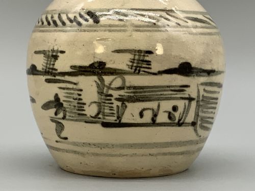 fig 6. Original 17th-Century Chinese Ming Dynasty Provincial Pottery Ginger Jar (Guan)
