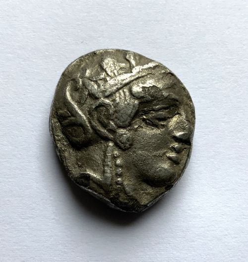fig 3. Attica Athens c. 350 BC Ancient Silver Tetradrachm Owl Coin 4thC BC 16.57g
