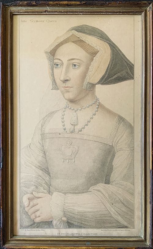 georgian engraving 18thcentury portrait after hans holbein c 14971543 - CATEGORY: ANTIQUE ART - DATED 18TH CENTURY
