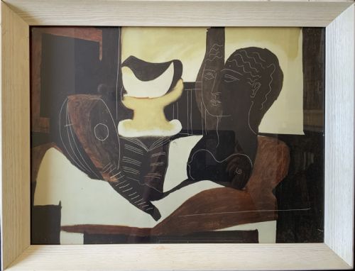 AFT PABLO PICASSO 18811973 ABSTRACT PRINT MIDCENTURY PALLAS GALLERY LONDON - ADDITIONAL PHOTO 9