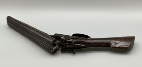 fig 4. Antique Shotgun Double-Barrel Sawn-Off Deactivated With Certificate Legal To Own