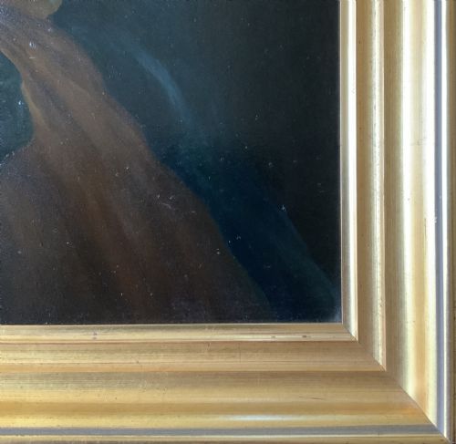 SUPERB FEMALE BEAUTY OIL PORTRAIT PAINTING C 1820 GEORGIAN ANTIQUE - ADDITIONAL PHOTO 6