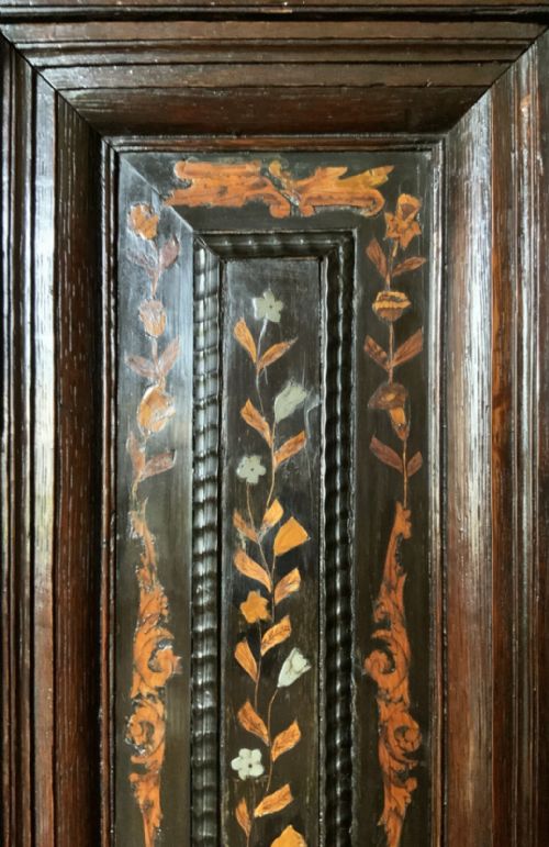 SUPERB 17THC DUTCH MARQUETRY CABINET ON STAND BAROQUE PERIOD WITH PEWTER INLAY - ADDITIONAL PHOTO 5