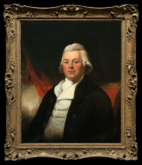 LARGE SCOTTISH OIL PORTRAIT PAINTING GEORGE WATSON 17661837 GEORGIAN ANTIQUE