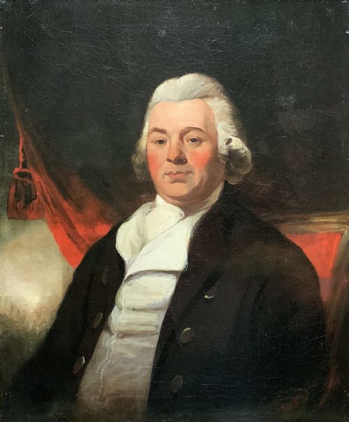 LARGE SCOTTISH OIL PORTRAIT PAINTING GEORGE WATSON 17661837 GEORGIAN ANTIQUE - ADDITIONAL PHOTO 2