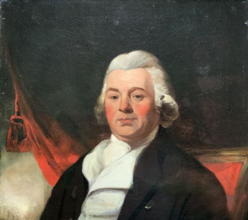 LARGE SCOTTISH OIL PORTRAIT PAINTING GEORGE WATSON 17661837 GEORGIAN ANTIQUE - ADDITIONAL PHOTO 4