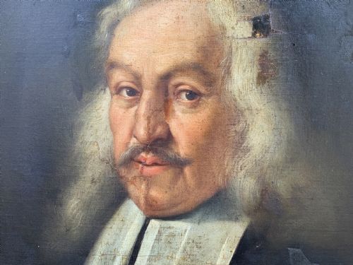 17THCENTURY PORTRAIT PAINTING OLD MASTER CIRCLE OF PIETER BORSELER 16331687 - ADDITIONAL PHOTO 3