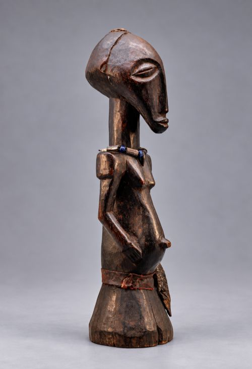fig 2. Antique African Songye Nkishi Power Figure – Tribal Carved Wood Sculpture