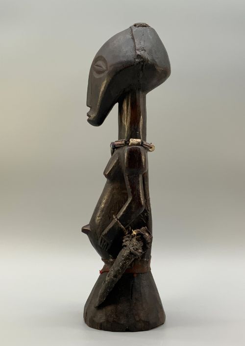 fig 6. Antique African Songye Nkishi Power Figure – Tribal Carved Wood Sculpture