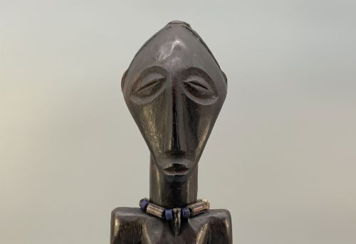 fig 9. Antique African Songye Nkishi Power Figure – Tribal Carved Wood Sculpture