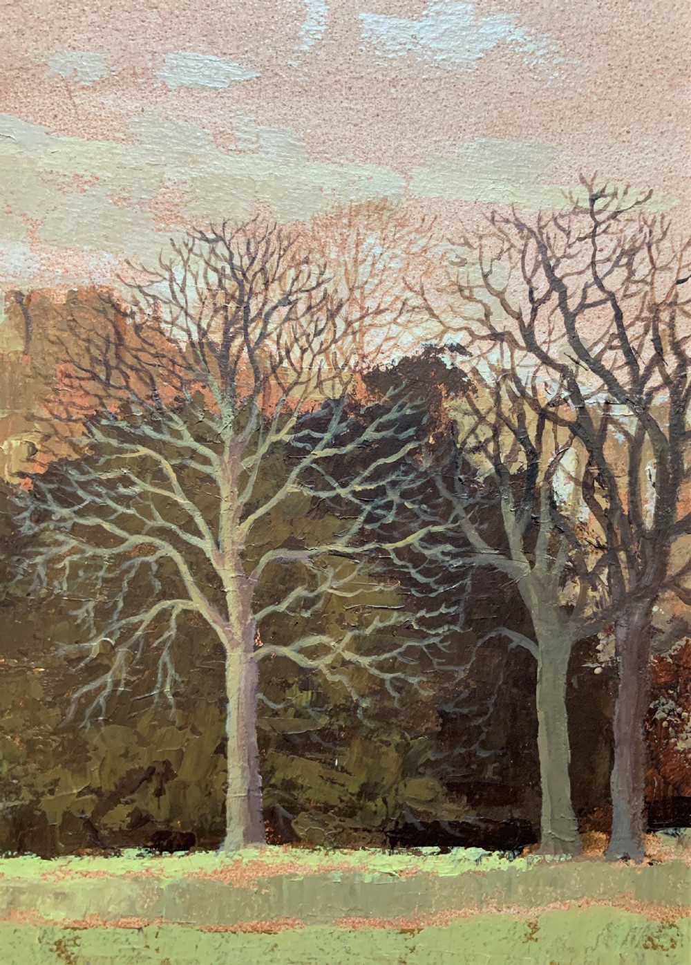 View Of 'Berkeley Castle' Original Impressionist Oil Painting by Victor Haddrell View V