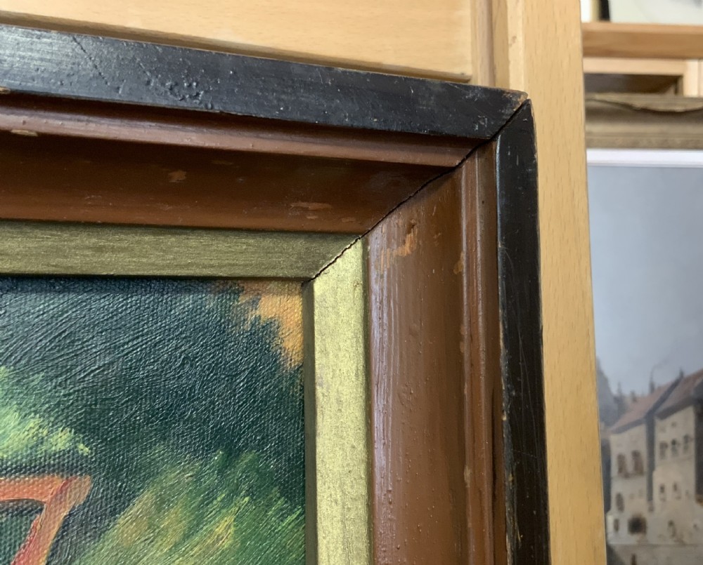 A Pinch Of Snuff - After Marc Chagall (1887-1985) CUBISM OIL PORTRAIT PAINTING View X