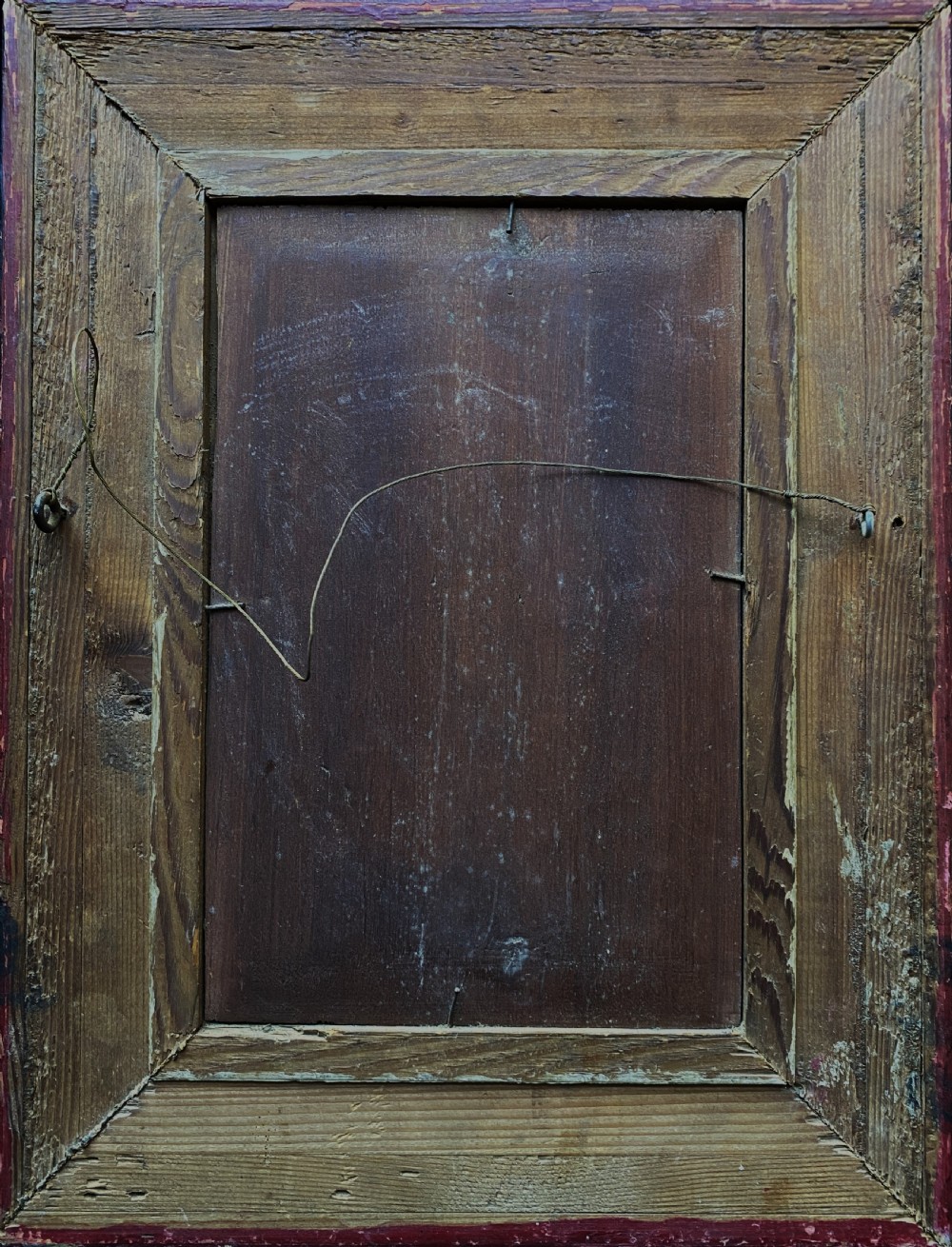 FINE LATE 19thc SIGNED OIL ON PANEL PORTRAIT PAINTING OF A HANDSOME ARABIC GENT View XI