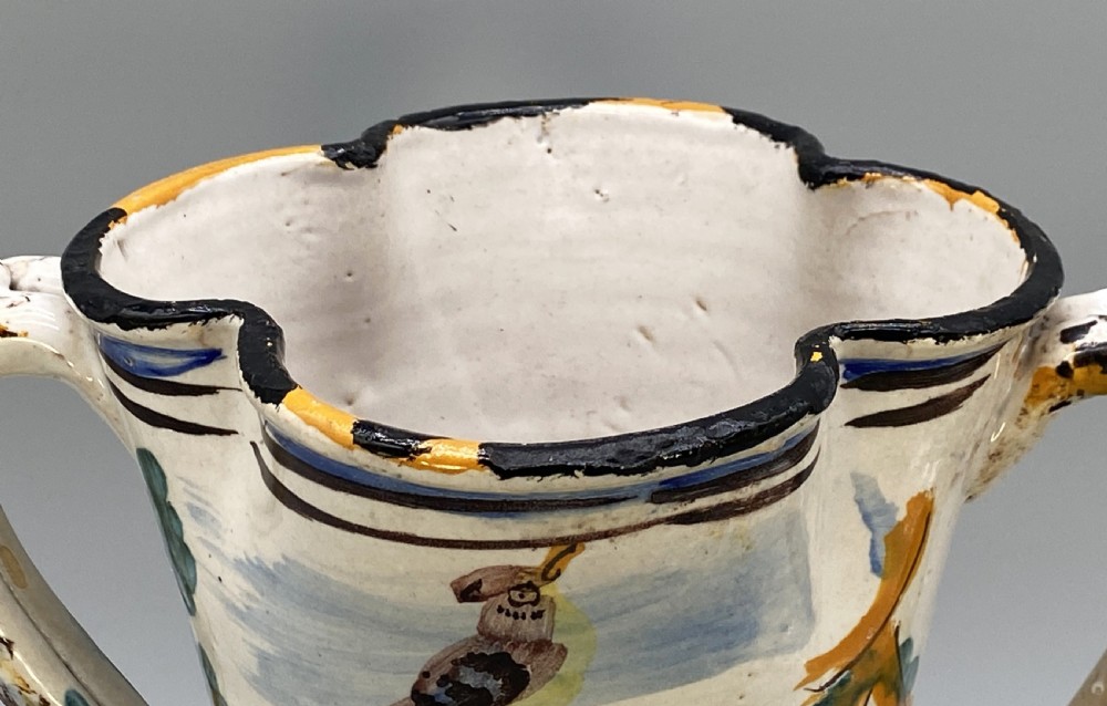 Circa 1600 Large Italian Majolica Polychrome Pharmacy Jug Jar - Exceptional! View XIV