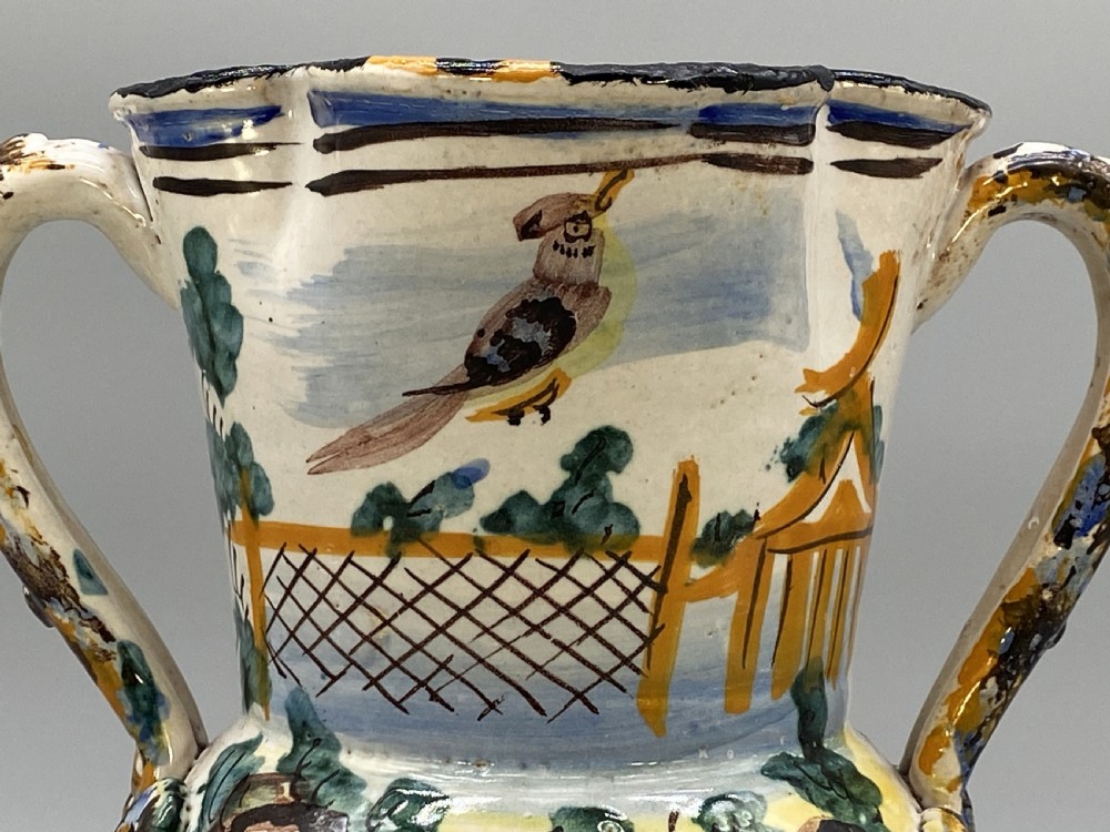 Circa 1600 Large Italian Majolica Polychrome Pharmacy Jug Jar - Exceptional! View XVII