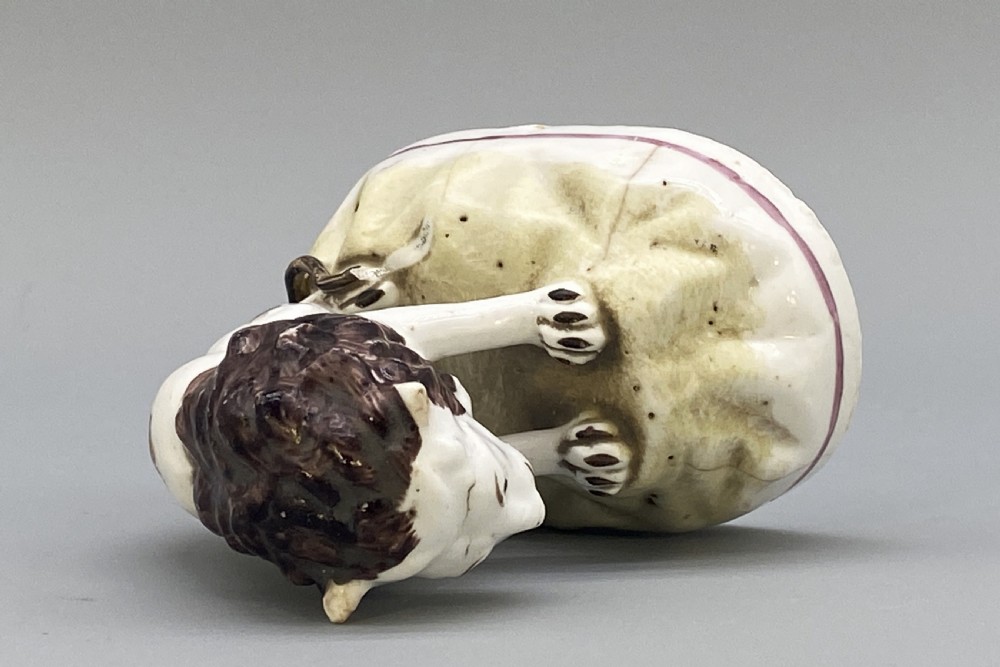 c. 1780 Rare Niderviller French Faience Lion 'Count Custine Period' 18th-Century View XVII