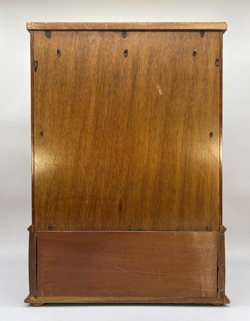 Finest Quality English Edwardian Antique Satinwood Smokers Collectors Cabinet View XVI