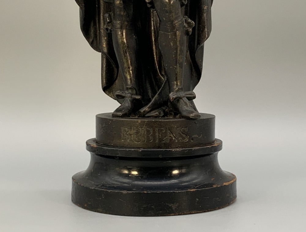 Large Bronzed Sculpture Statue of Peter Paul Rubens Baroque Spelter (1 of 2) View VI