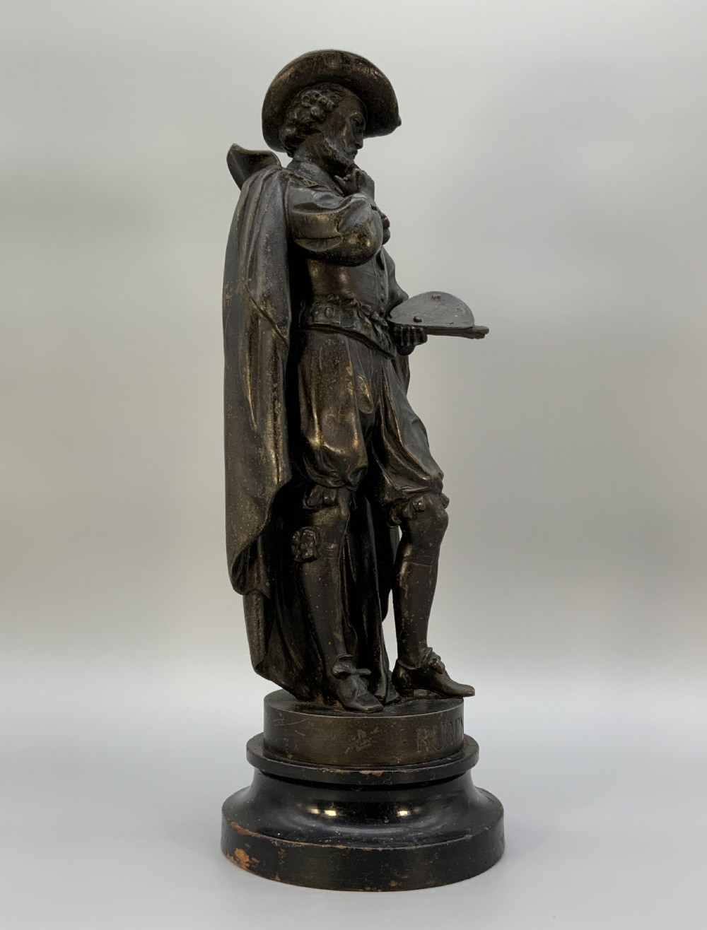Large Bronzed Sculpture Statue of Peter Paul Rubens Baroque Spelter (1 of 2) View VII