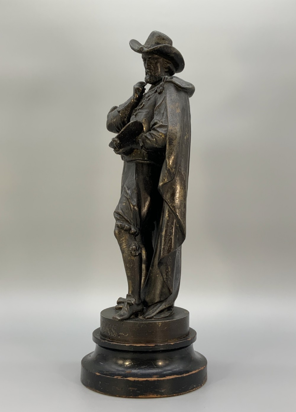 Large Bronzed Sculpture Statue of Peter Paul Rubens Baroque Spelter (1 of 2) View IX
