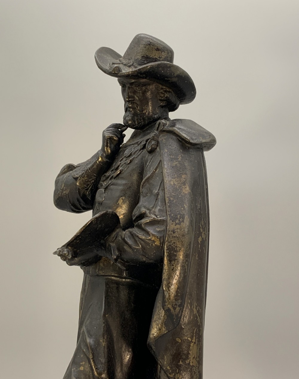 Large Bronzed Sculpture Statue of Peter Paul Rubens Baroque Spelter (1 of 2) View X