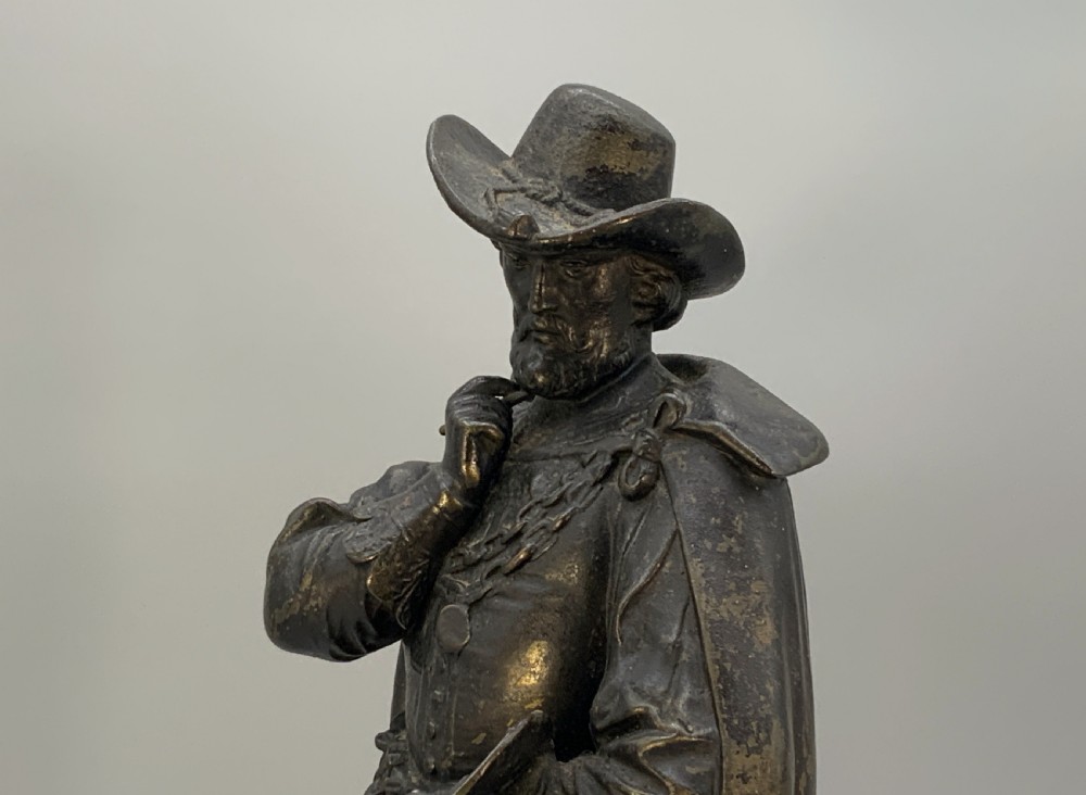 Large Bronzed Sculpture Statue of Peter Paul Rubens Baroque Spelter (1 of 2) View XII