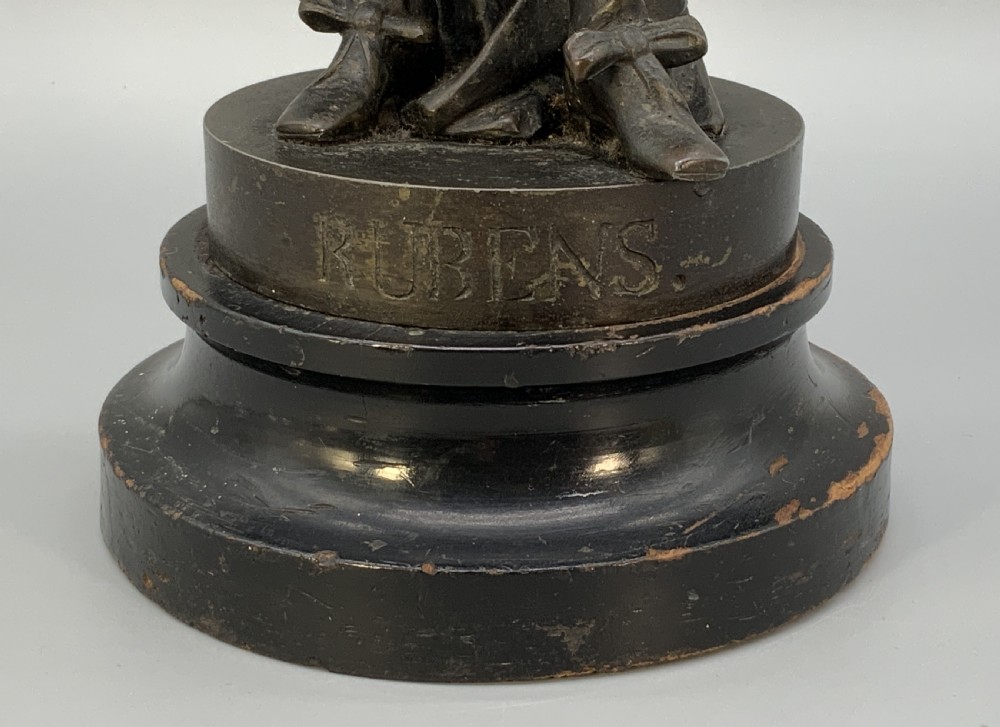 Large Bronzed Sculpture Statue of Peter Paul Rubens Baroque Spelter (1 of 2) View XIII