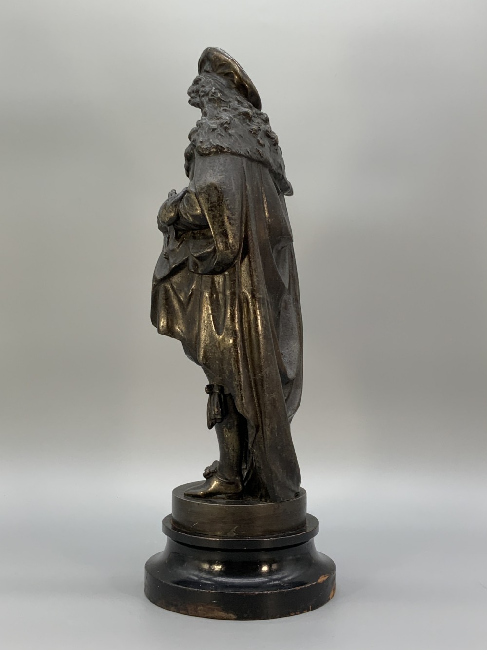 Large Bronzed Sculpture Statue of Rembrandt Van Rijn Baroque Spelter (2 of 2) View XIII