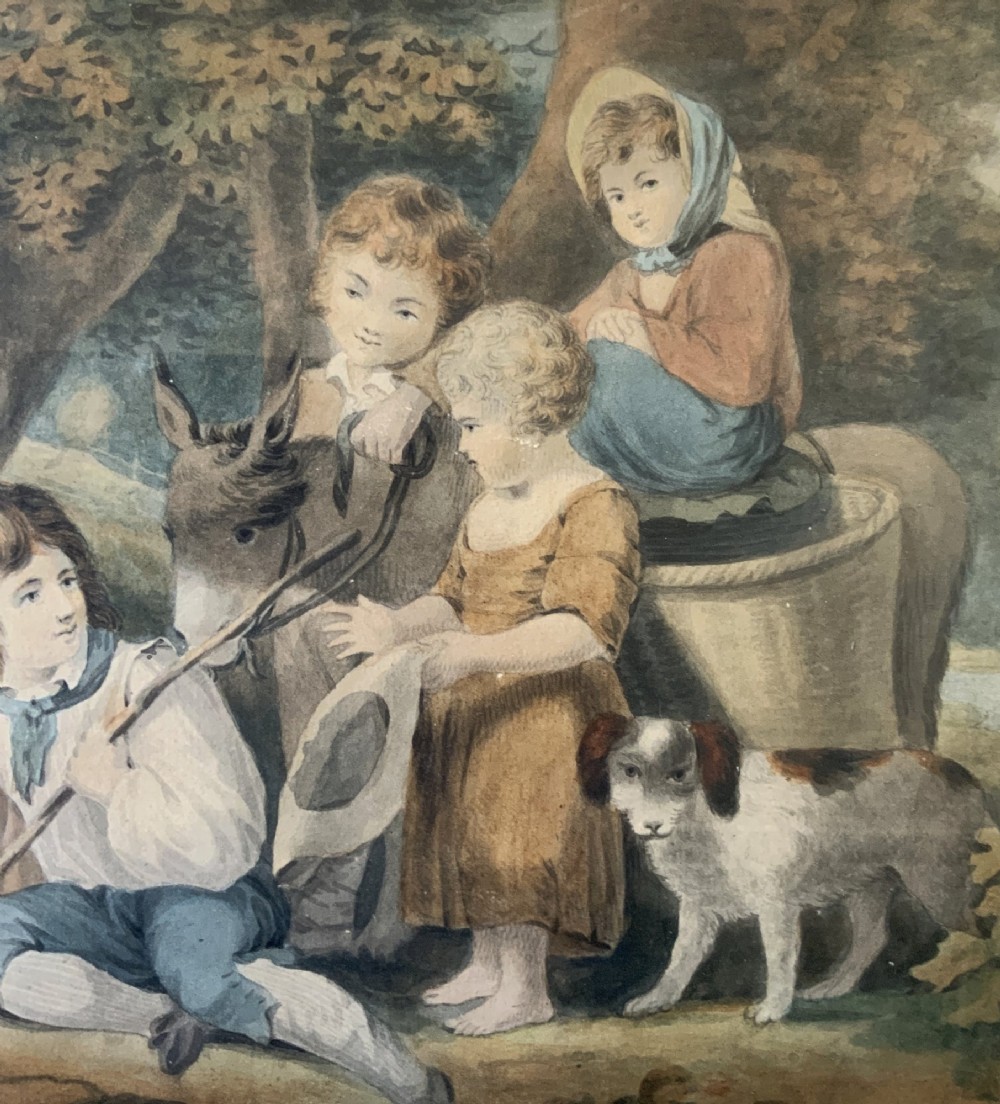 18th-Century Watercolour Painting Attrib: Miss Anne Williams RA (FL. 1766-1783) View VI