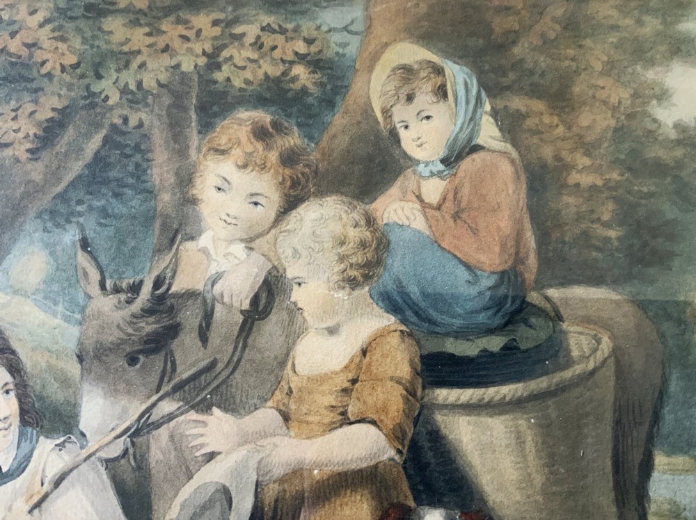 18th-Century Watercolour Painting Attrib: Miss Anne Williams RA (FL. 1766-1783) View VII