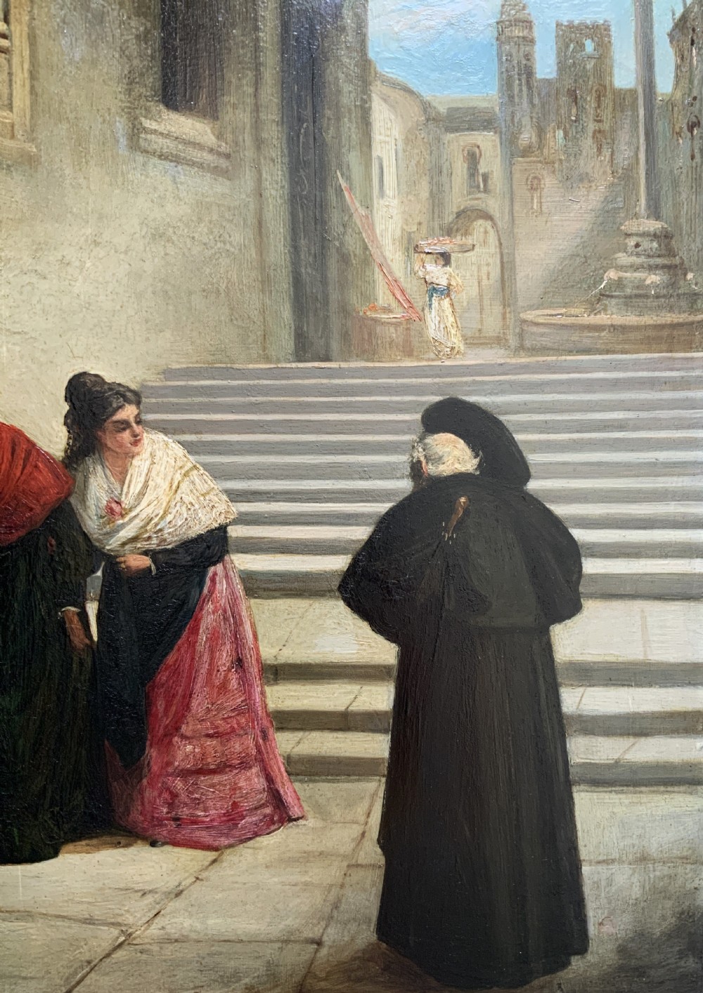 ''His Reverence'' Oil on Panel Painting by Robert Henry Craig (1858–1922) View V