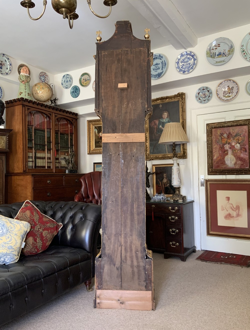 Superb 18thC Chinoiserie Longcase Clock By Jason Cox, Longacre, London for TLC View V