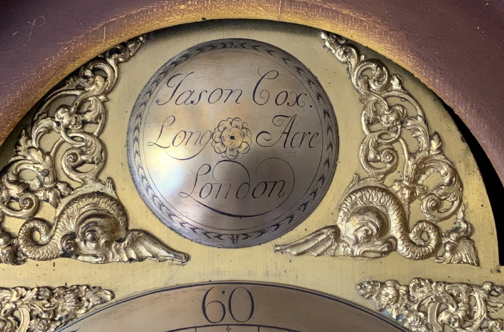 Superb 18thC Chinoiserie Longcase Clock By Jason Cox, Longacre, London for TLC View X