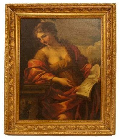 fig 1. A Sibyl of Antiquity by Circle of Angelica Kauffman
