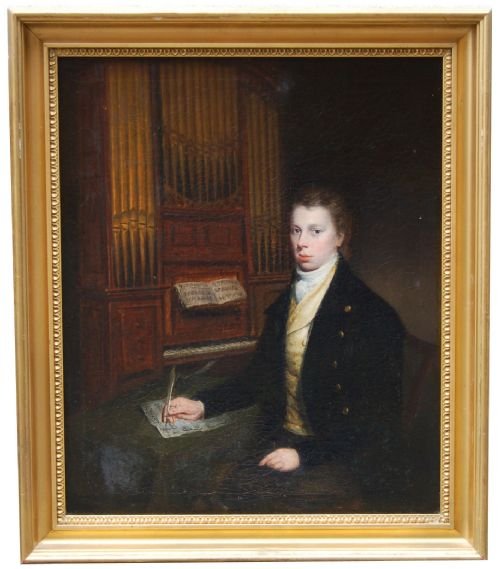 fig 1. Portrait of Sir George Thomas Smart (1776 – February 23, 1867) attributed to Benjamin Van der Gucht  1753-1794