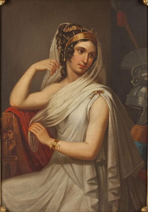 French  Neoclassical School 18-19th Century Helen of Troy