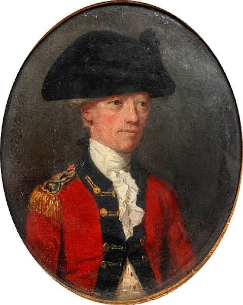 Thomas Hickey 1741-1824, Portrait of an Unknown British Aide-de-camp or Infantry Officer, Circa 1775-80.”