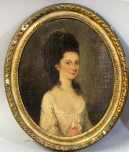 Thomas Hickey (1741–1824) Portrait of an Elegant Lady