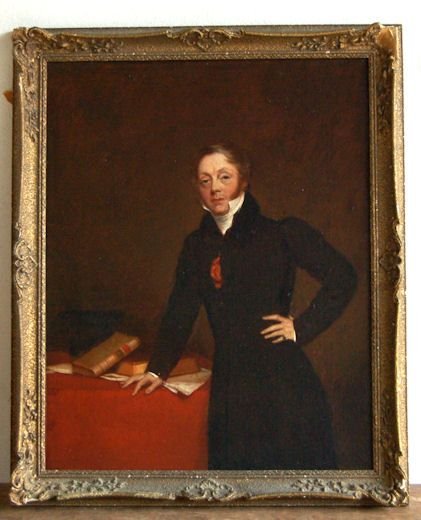 fig 1. English School 19th Century Portrait of Henry John Temple, 3rd Viscount palmerston, KC, GCB, PC, 1784-1865