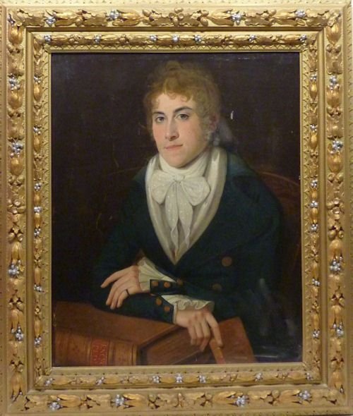fig 1. Portrait of Sir Edward Thomason Circa 1769 -1849, attributed to Sir William Beechey 1753 - 1839